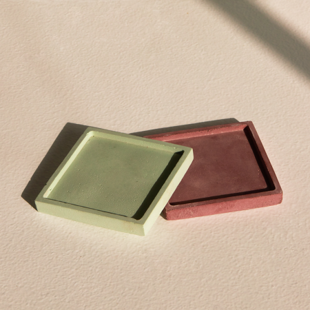 Square glass base /item -Τετράγωνα σουβέρ /τεμ